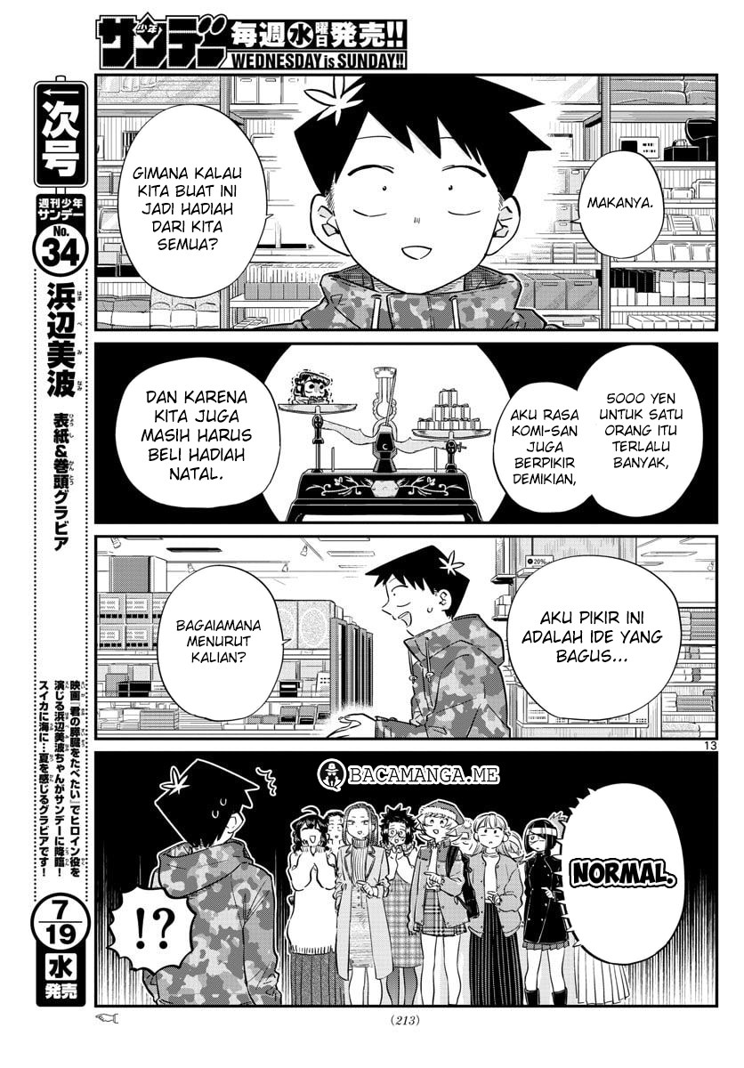 Komi-san wa Komyushou Desu. Chapter 88