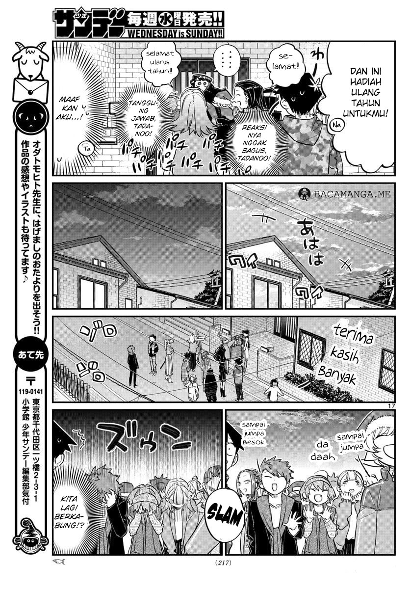 Komi-san wa Komyushou Desu. Chapter 88