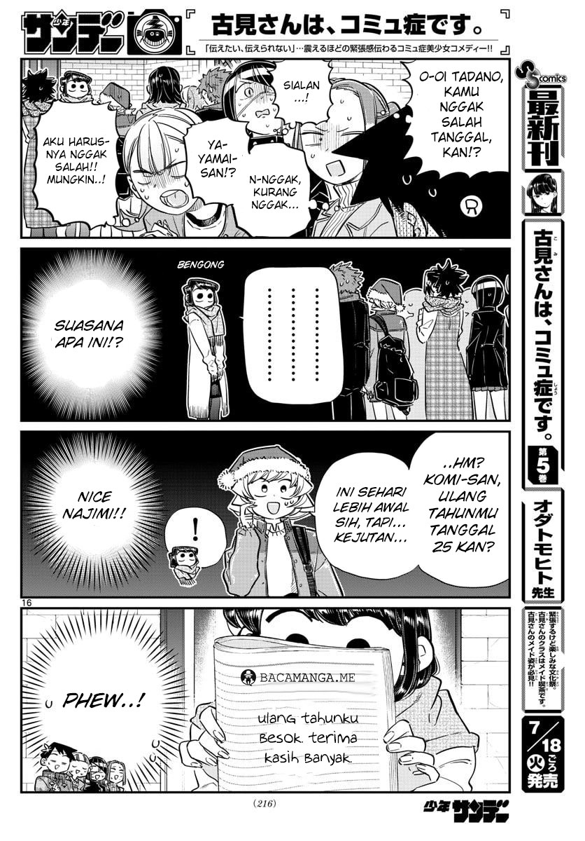 Komi-san wa Komyushou Desu. Chapter 88