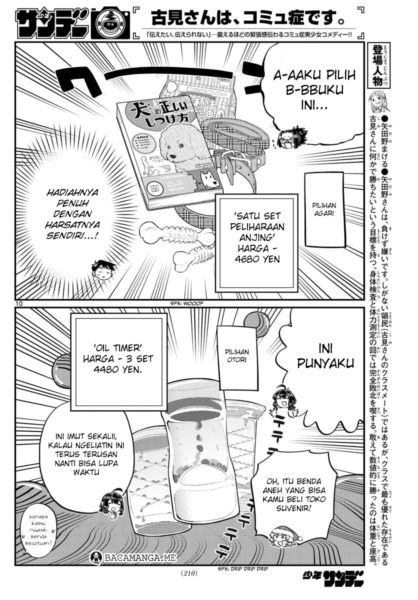 Komi-san wa Komyushou Desu. Chapter 88