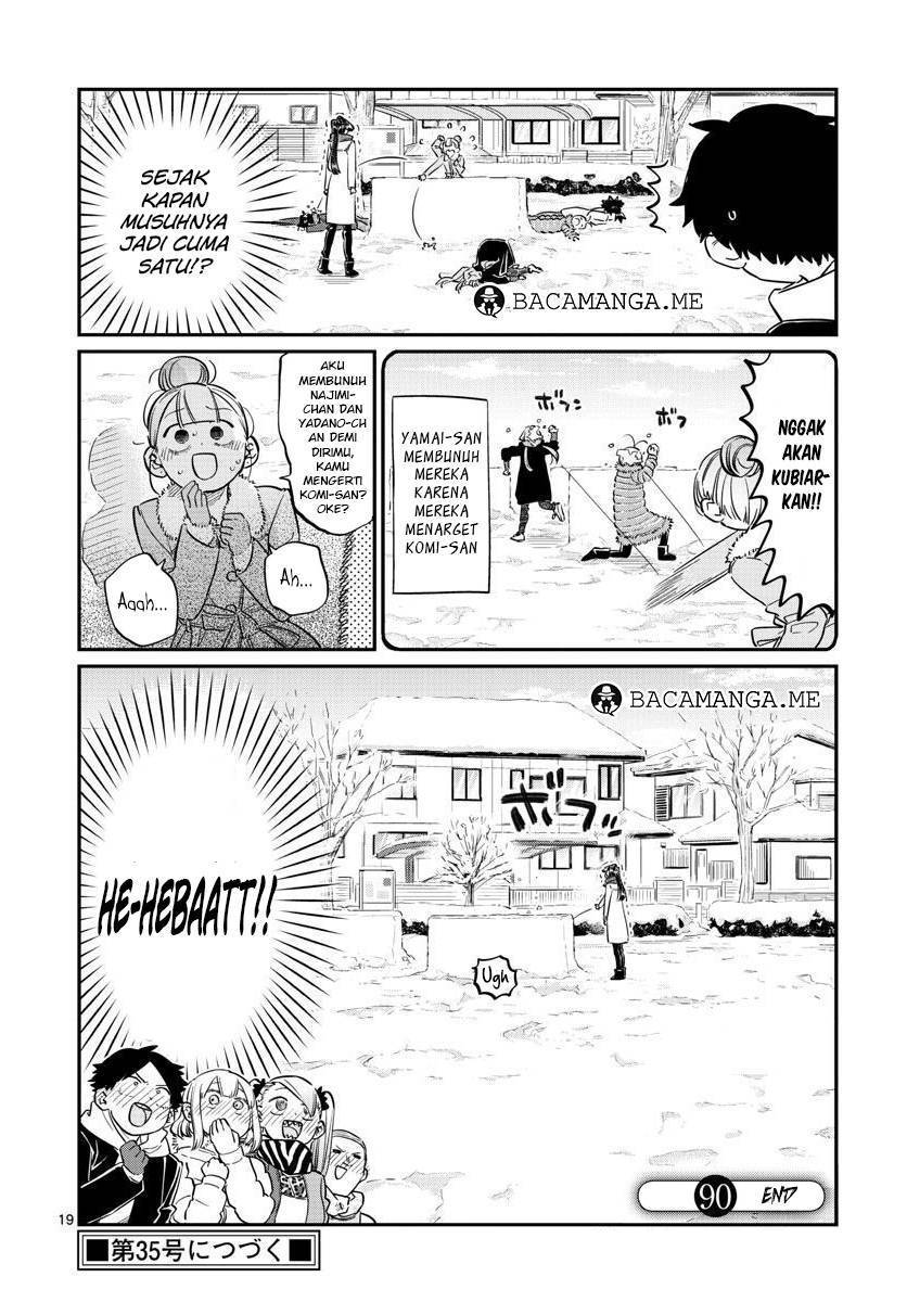 Komi-san wa Komyushou Desu. Chapter 90