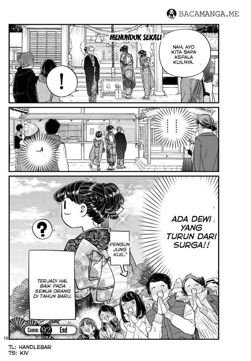 Komi-san wa Komyushou Desu. Chapter 92