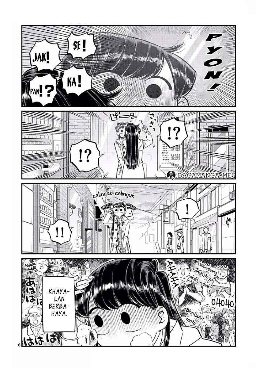 Komi-san wa Komyushou Desu. Chapter 96