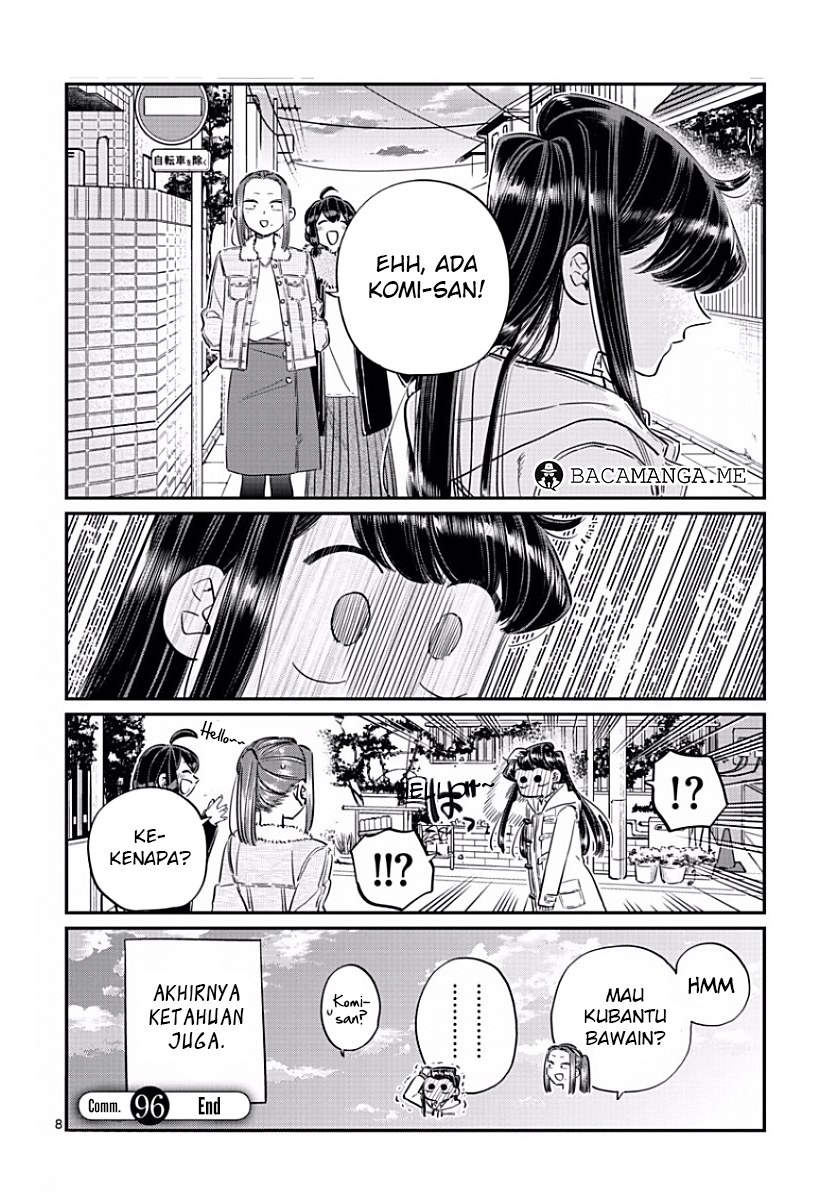 Komi-san wa Komyushou Desu. Chapter 96