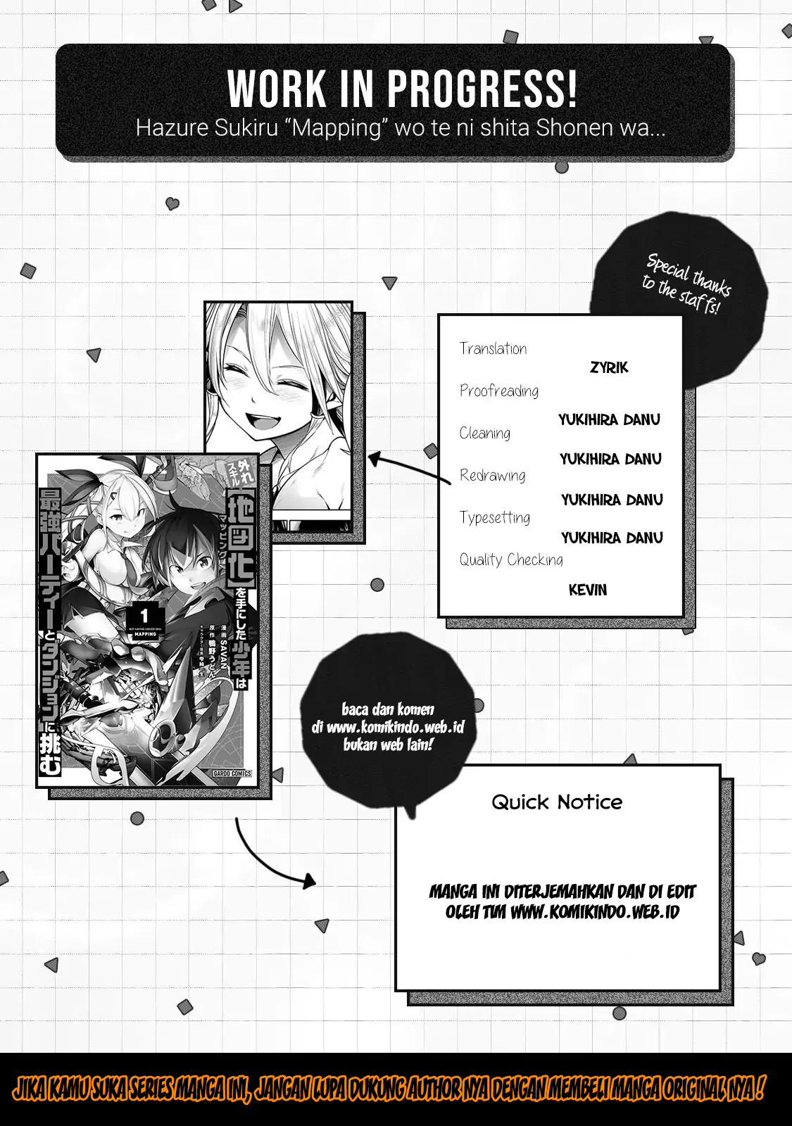 Hazure Skill [Mapping] wo Te ni Shita Shonen ha Saikyou Party to Dungeon ni Idomu Chapter 2