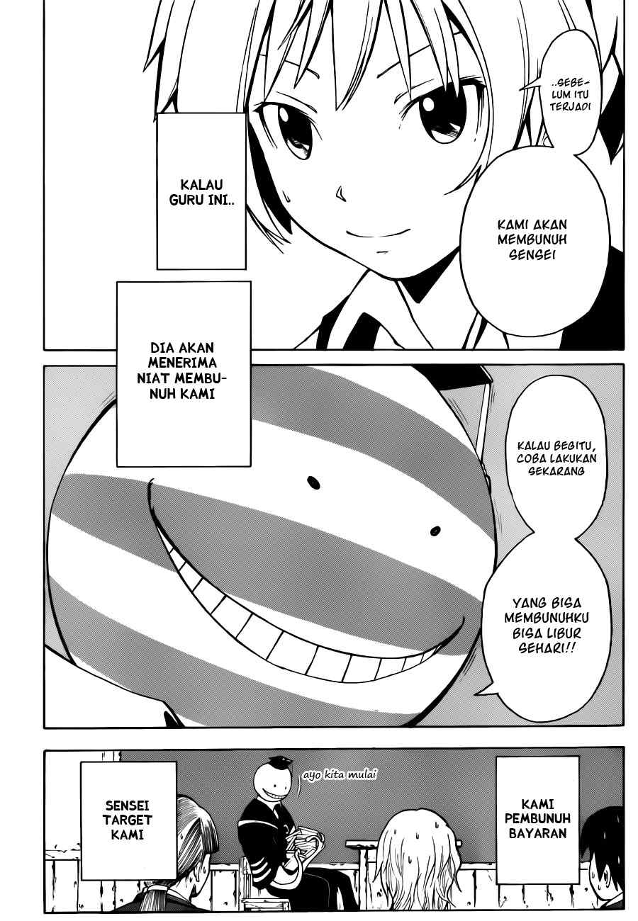 Ansatsu Kyoushitsu Chapter 1