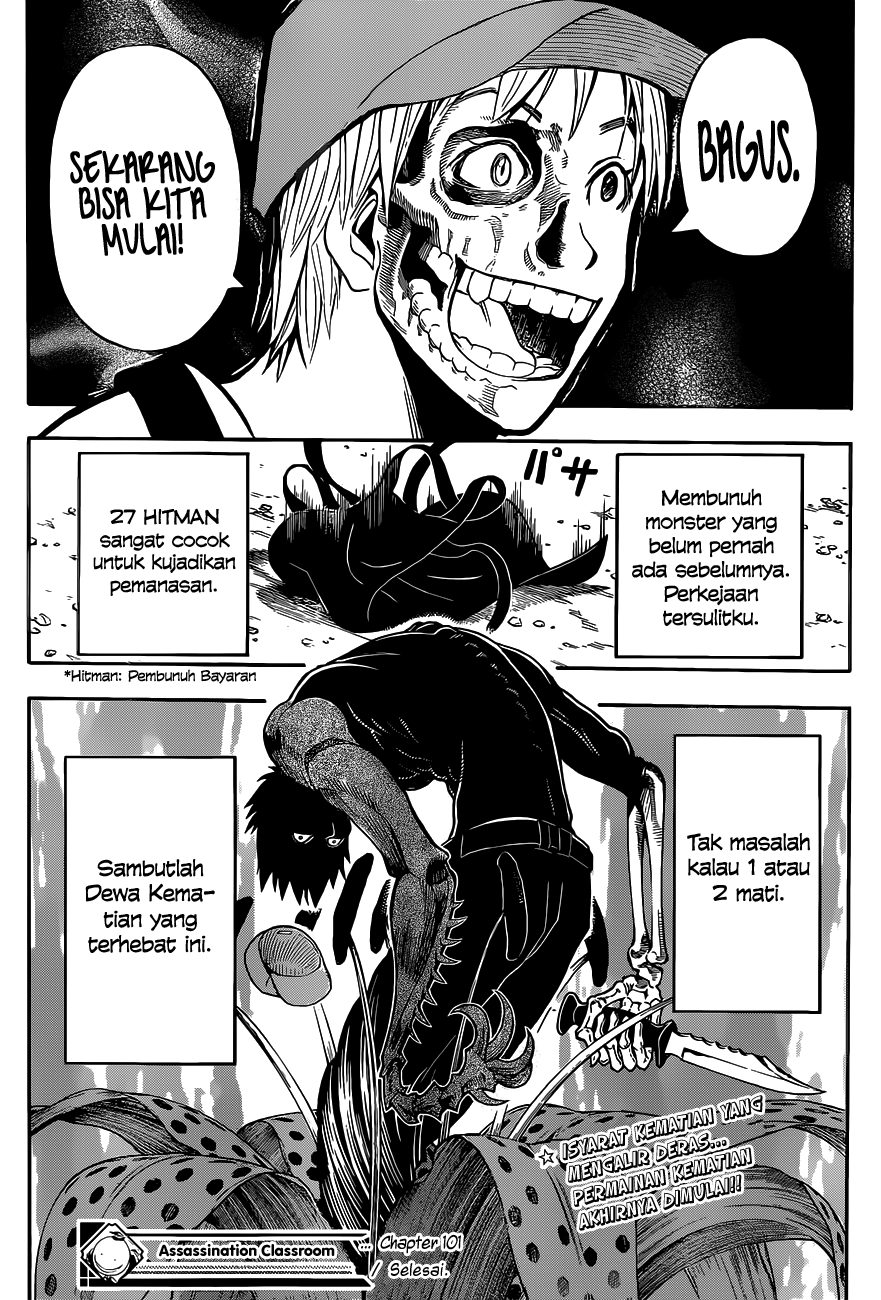 Ansatsu Kyoushitsu Chapter 101