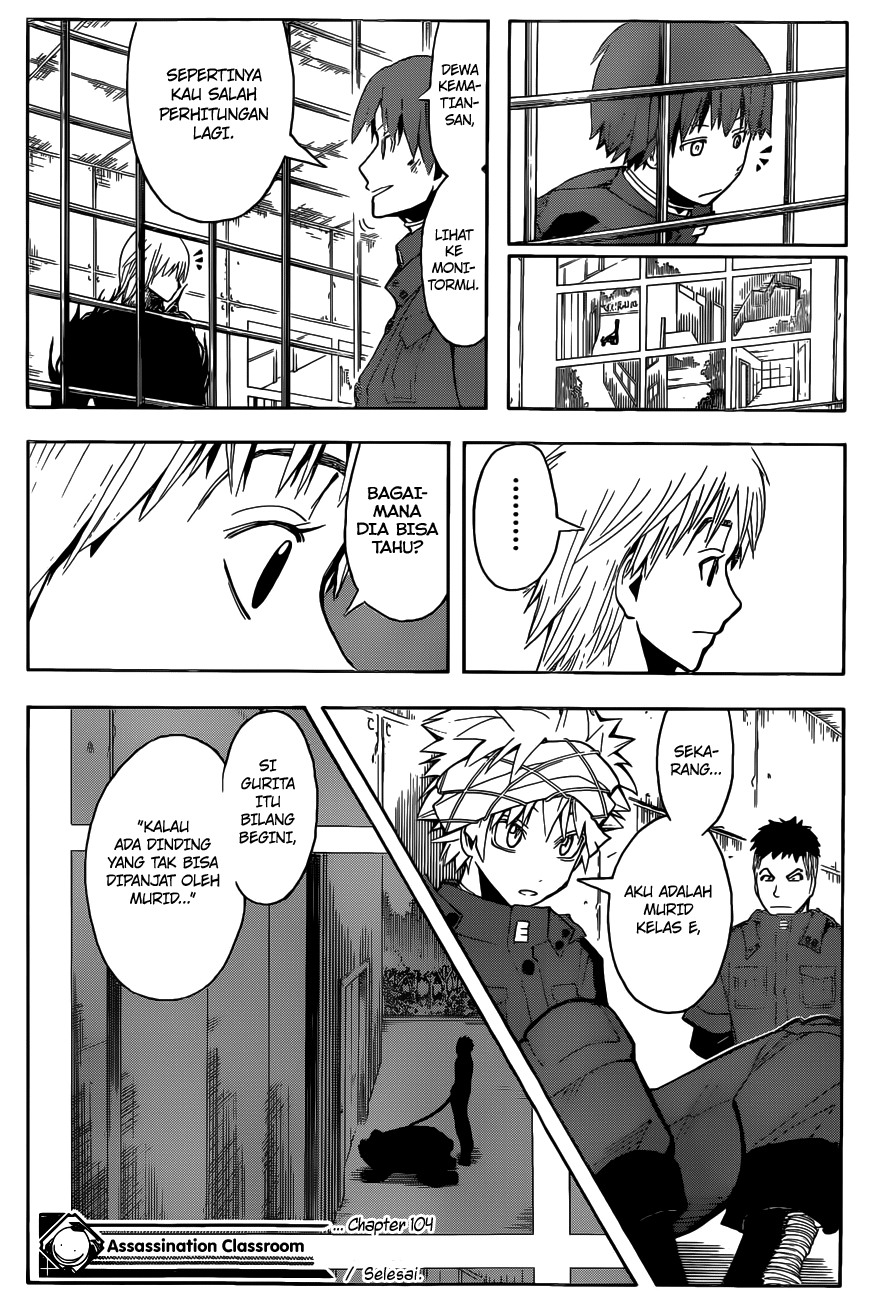 Ansatsu Kyoushitsu Chapter 104