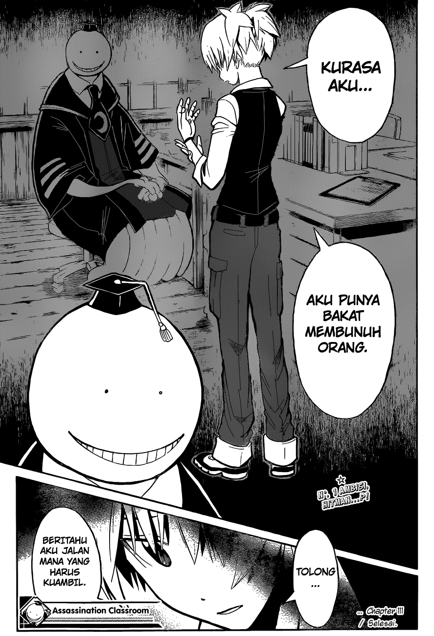 Ansatsu Kyoushitsu Chapter 111