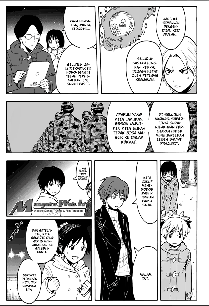 Ansatsu Kyoushitsu Chapter 165