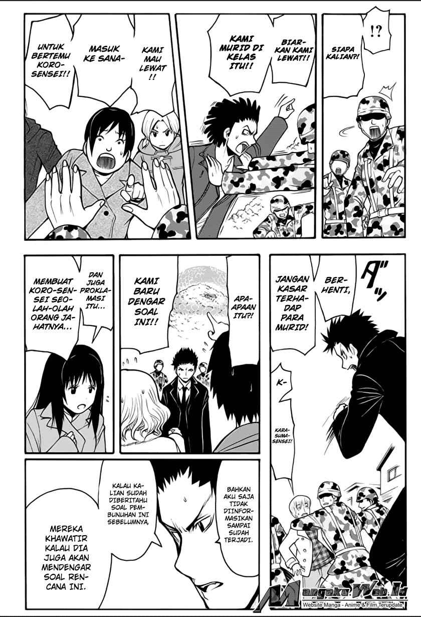 Ansatsu Kyoushitsu Chapter 165