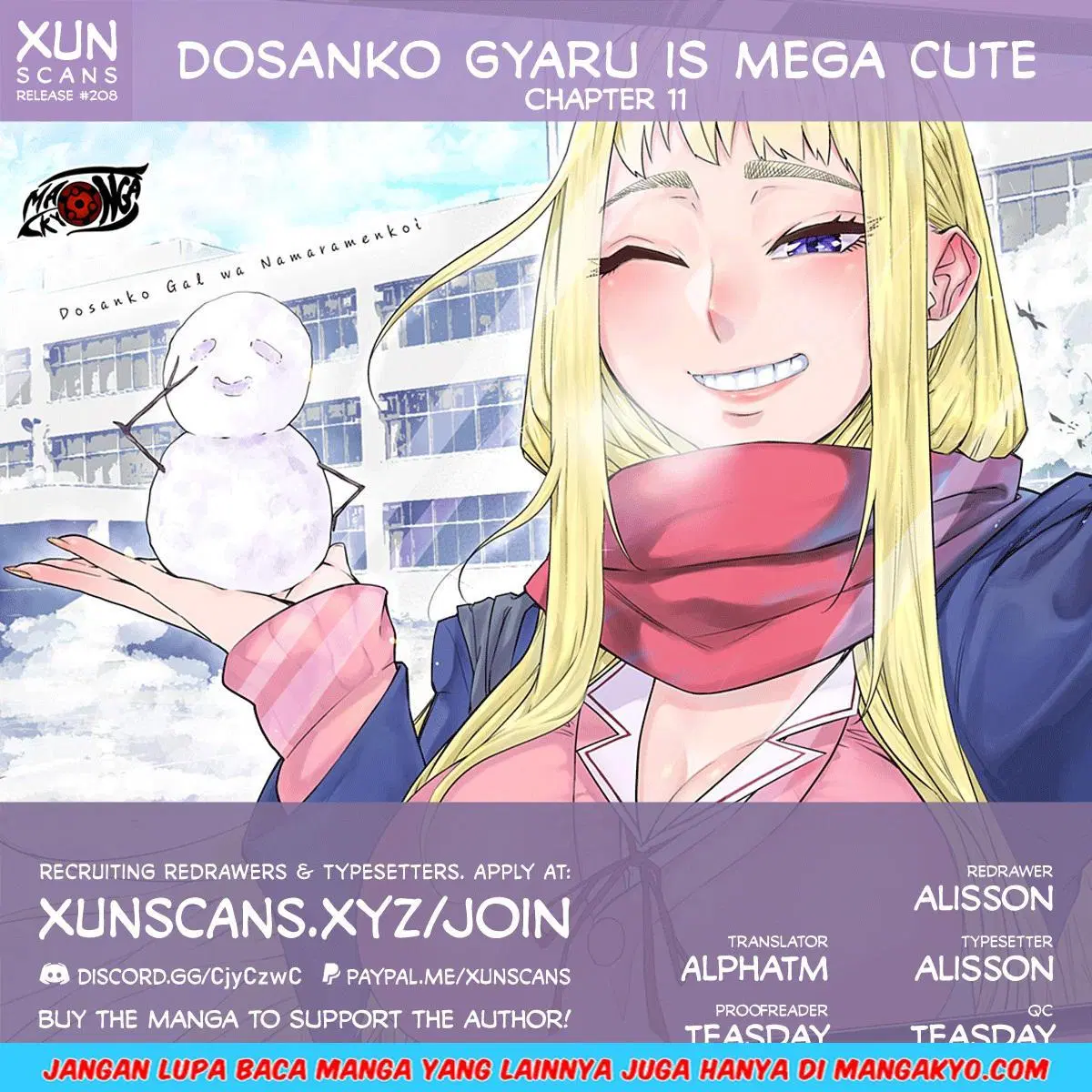 Dosanko Gyaru Is Mega Cute Chapter 11