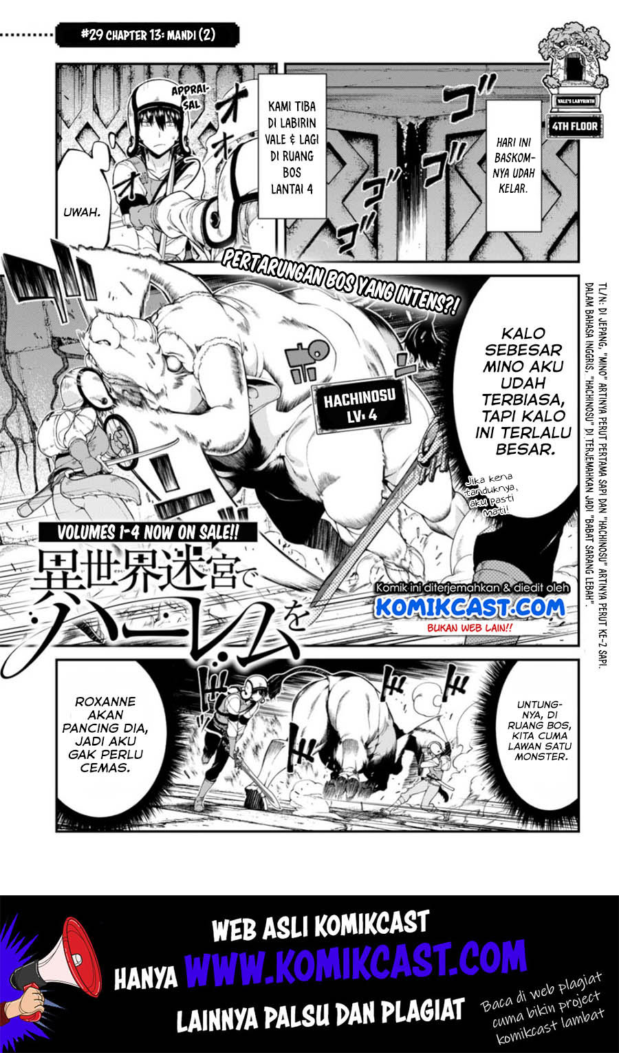 Isekai Meikyuu de Harem o Chapter 29