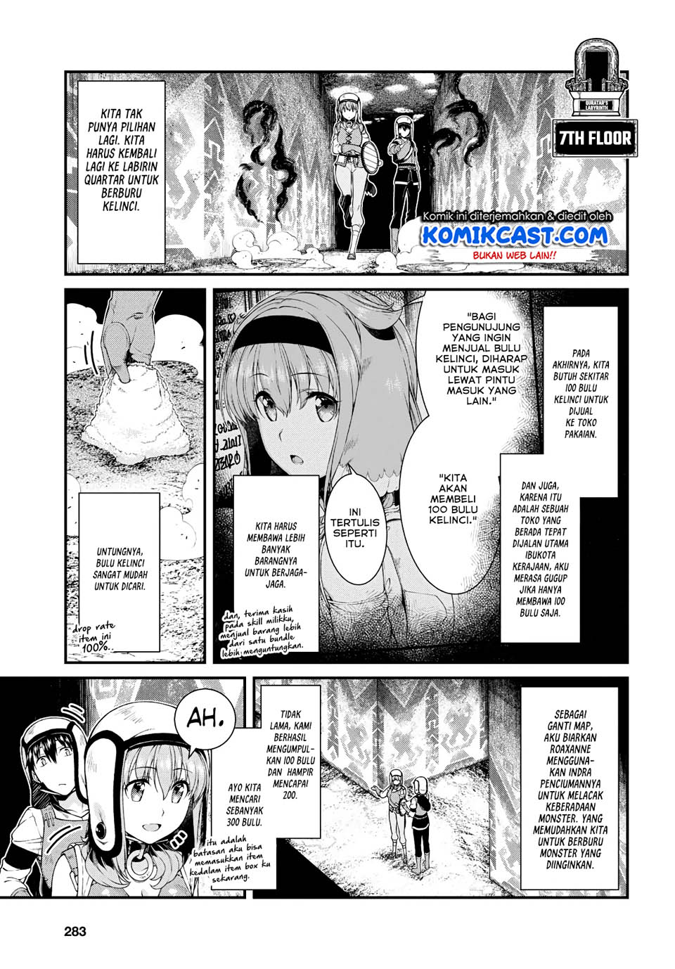 Isekai Meikyuu de Harem o Chapter 34