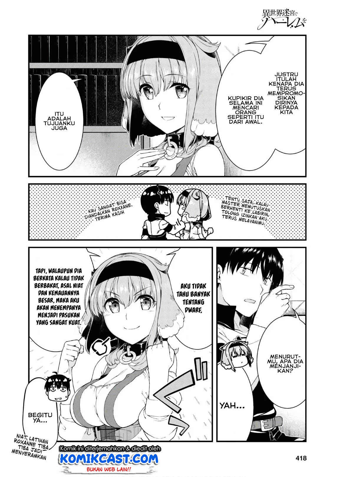 Isekai Meikyuu de Harem o Chapter 38