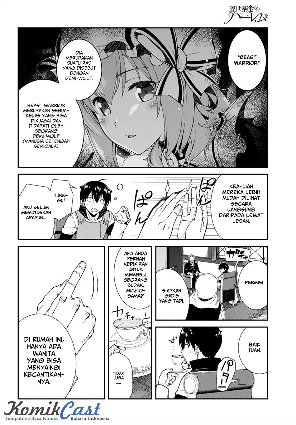 Isekai Meikyuu de Harem o Chapter 4