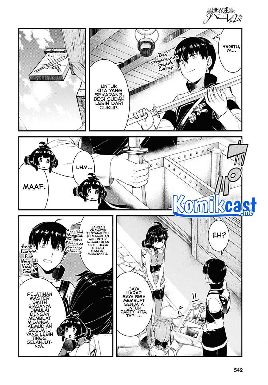 Isekai Meikyuu de Harem o Chapter 58