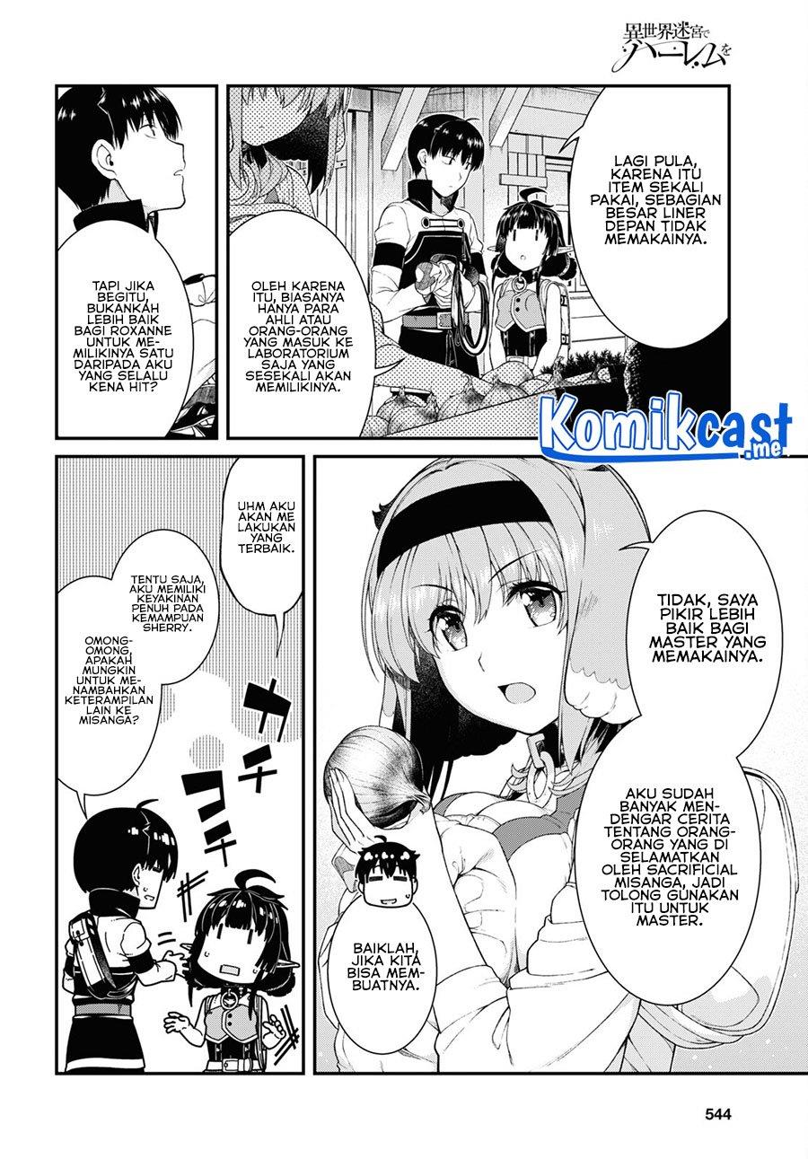 Isekai Meikyuu de Harem o Chapter 58