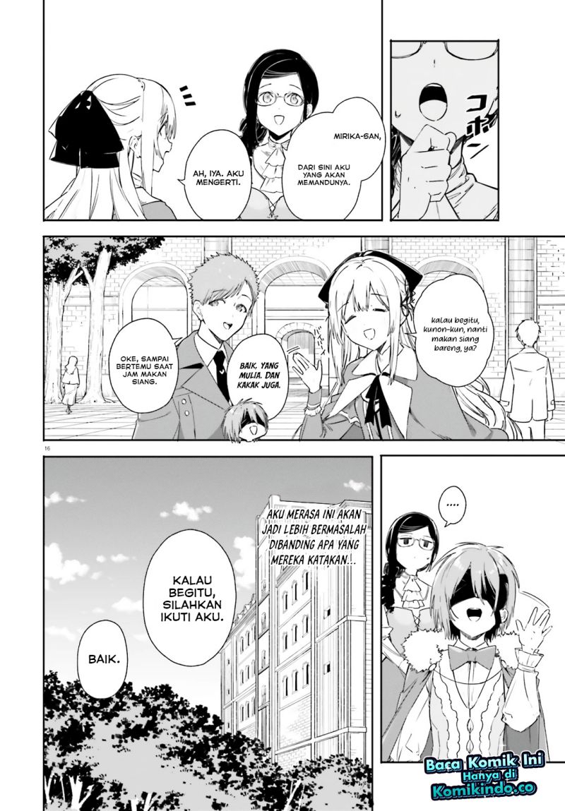 Majutsushi Kunon wa Miete Iru Chapter 4