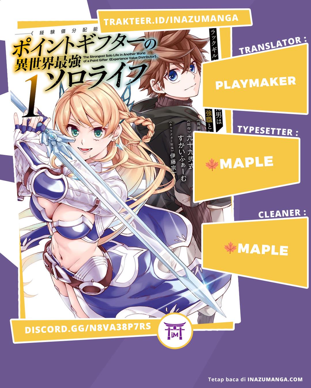 Point Gifter Keikenchi Bunpai Nouryokusha no Isekai Saikyou Solo Life Chapter 6