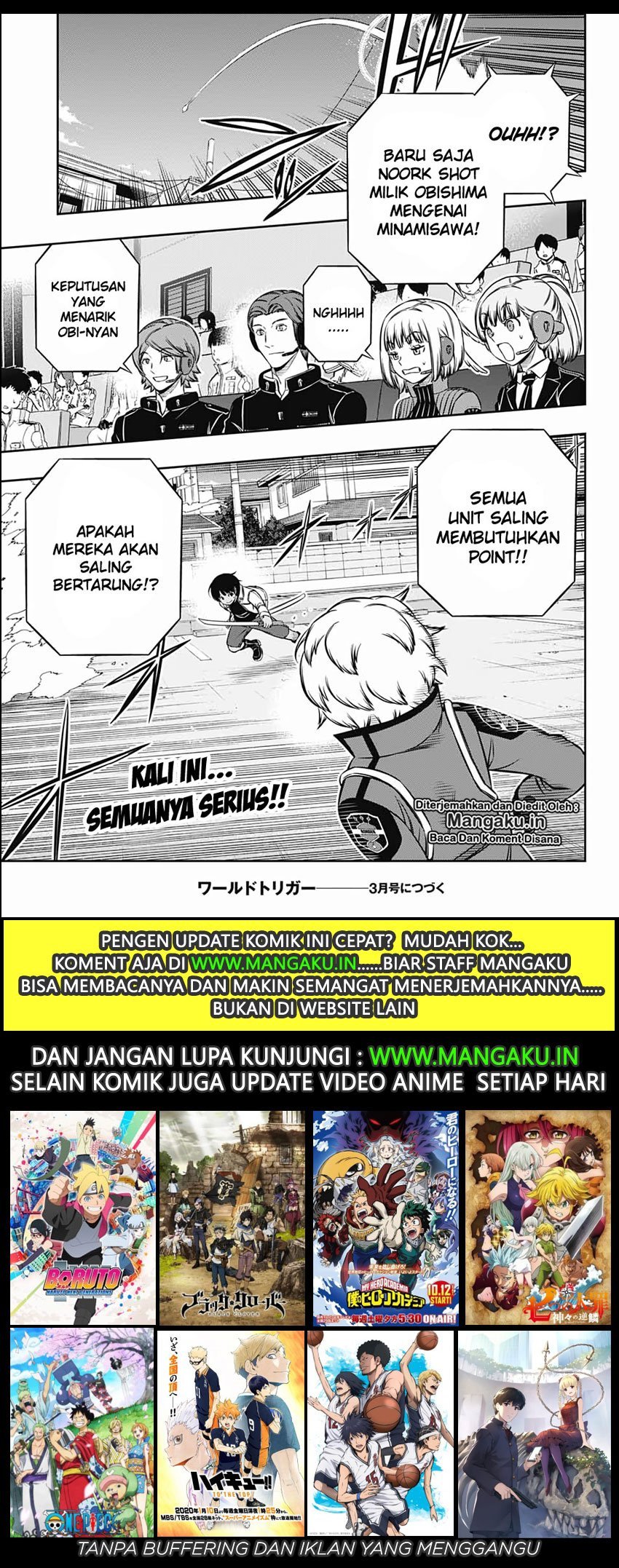 World Trigger Chapter 190