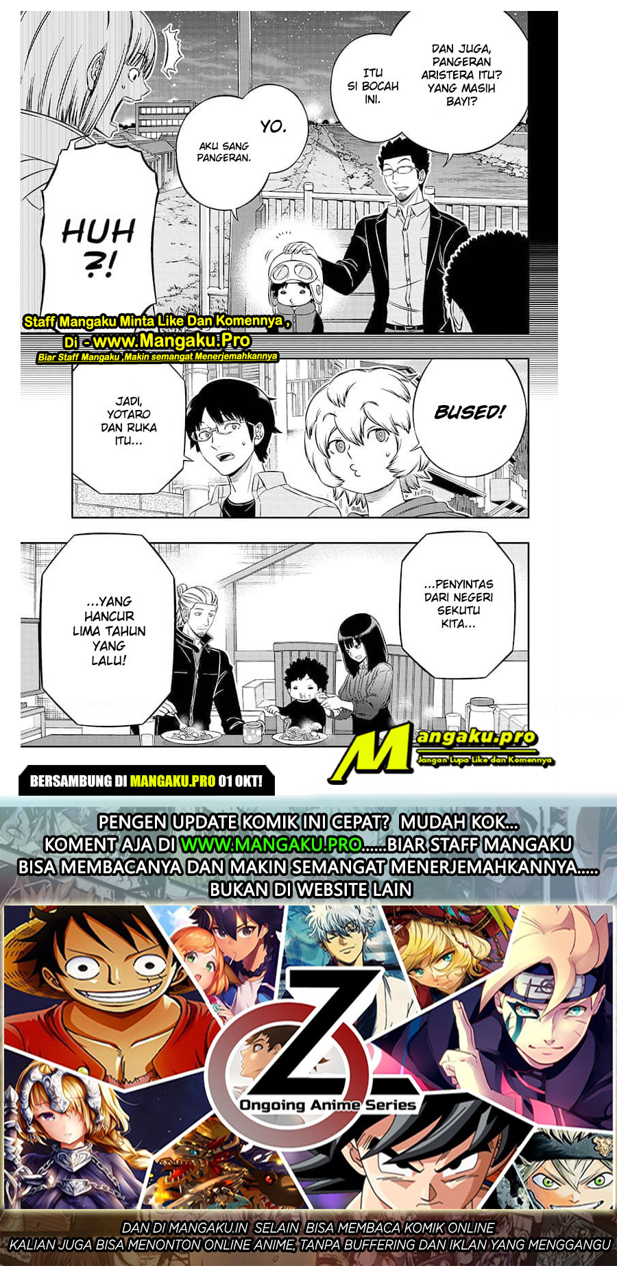 World Trigger Chapter 201