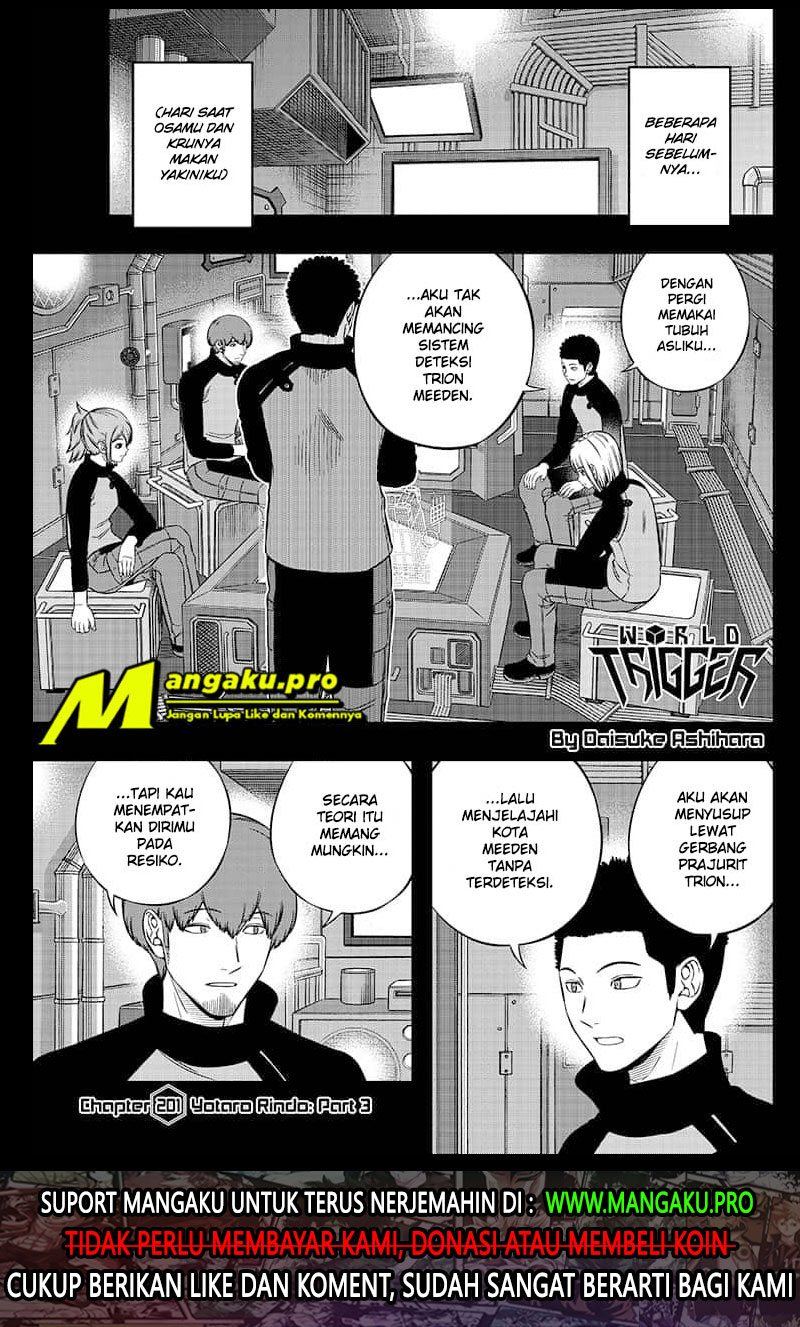 World Trigger Chapter 201