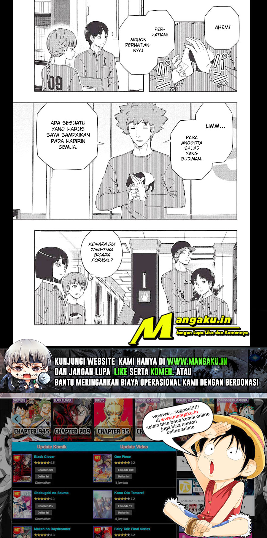 World Trigger Chapter 227