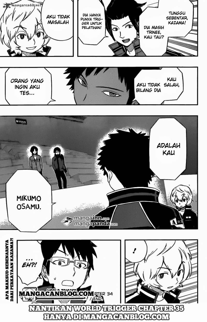 World Trigger Chapter 34