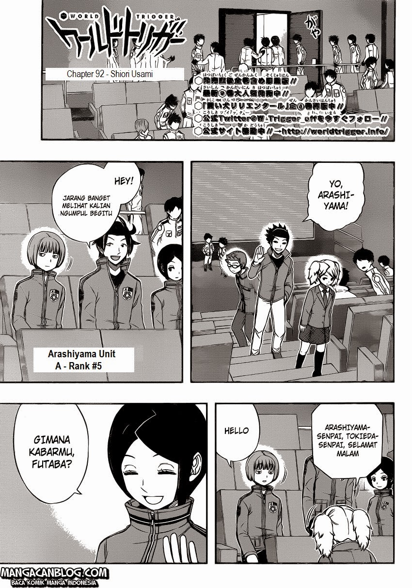 World Trigger Chapter 92