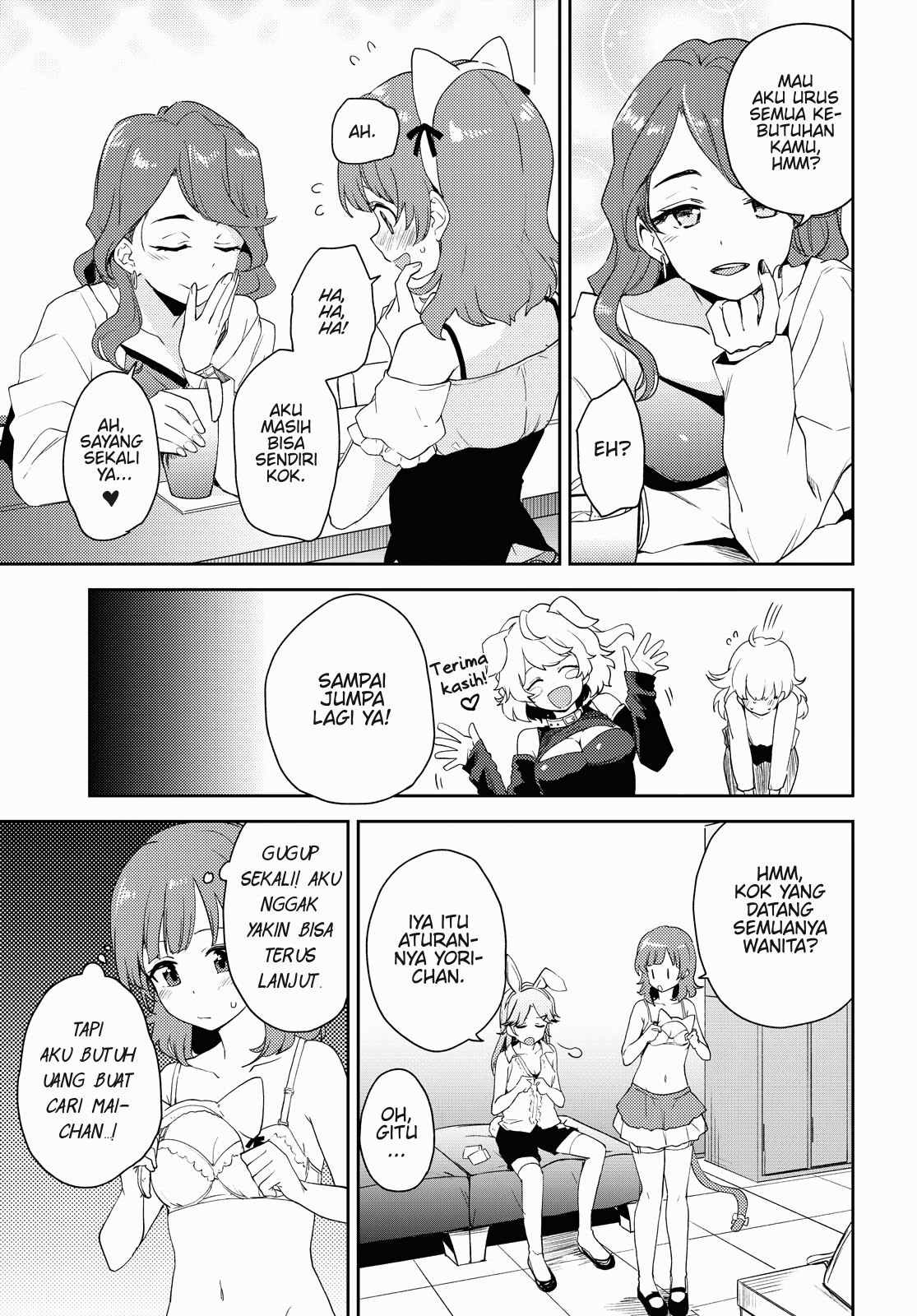 Asumi-chan wa Les Fuuzoku ni Kyoumi ga Arimasu! Chapter 3