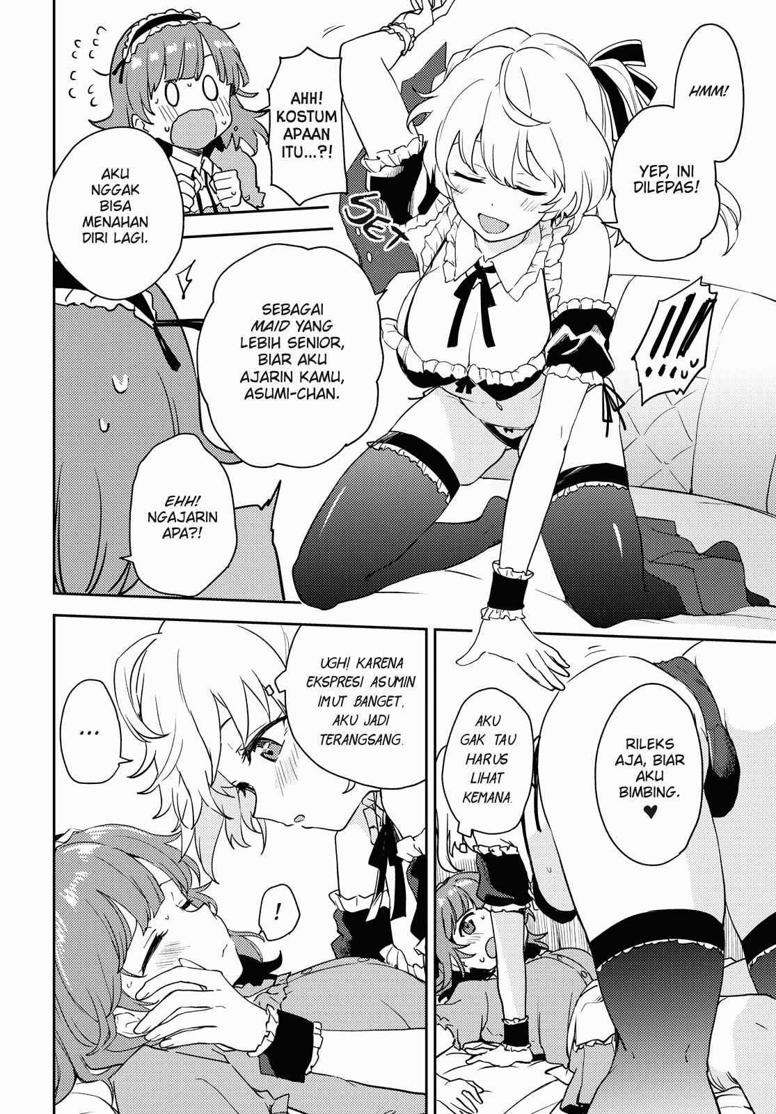 Asumi-chan wa Les Fuuzoku ni Kyoumi ga Arimasu! Chapter 3