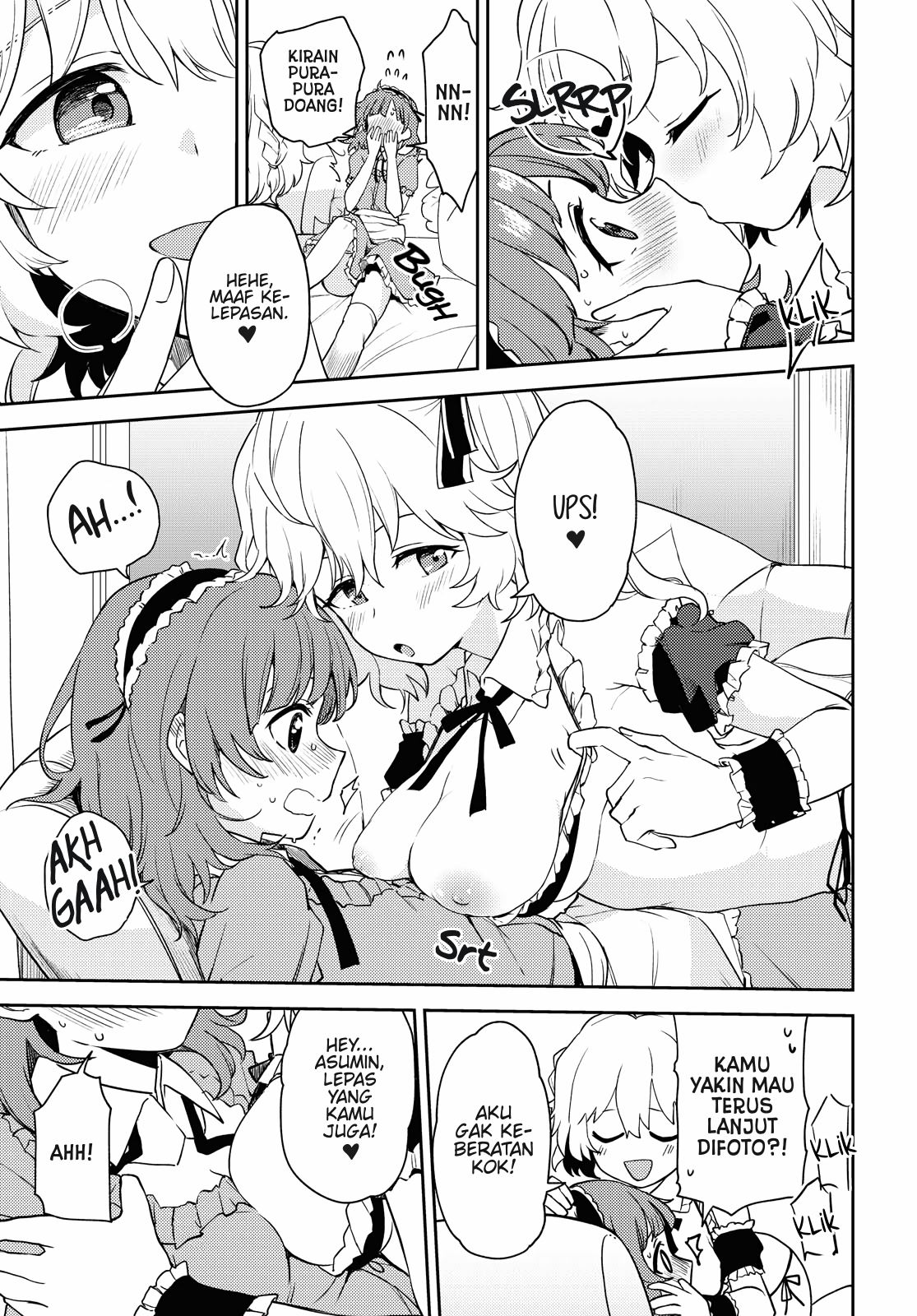 Asumi-chan wa Les Fuuzoku ni Kyoumi ga Arimasu! Chapter 3