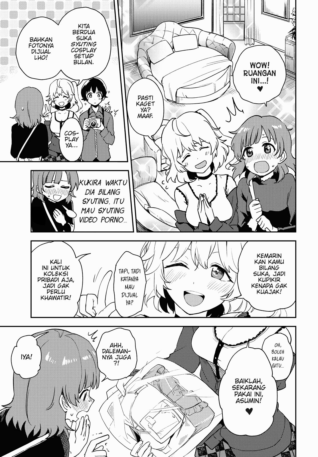 Asumi-chan wa Les Fuuzoku ni Kyoumi ga Arimasu! Chapter 3