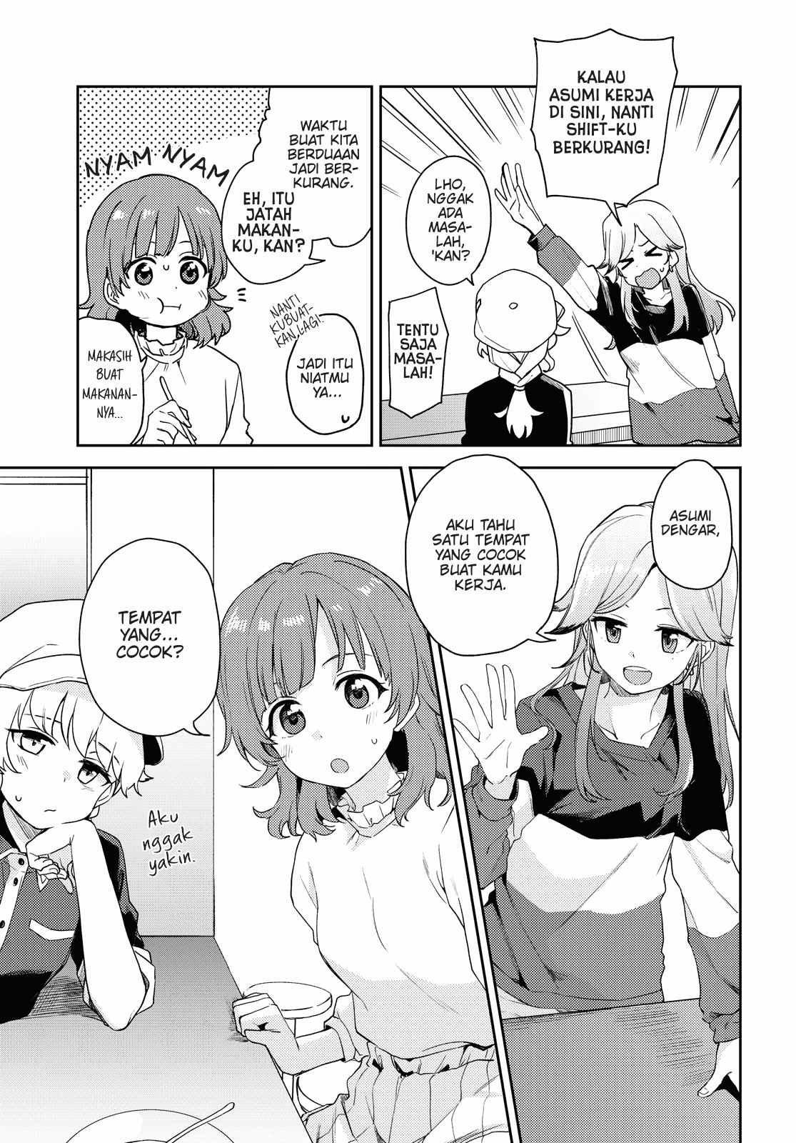 Asumi-chan wa Les Fuuzoku ni Kyoumi ga Arimasu! Chapter 3