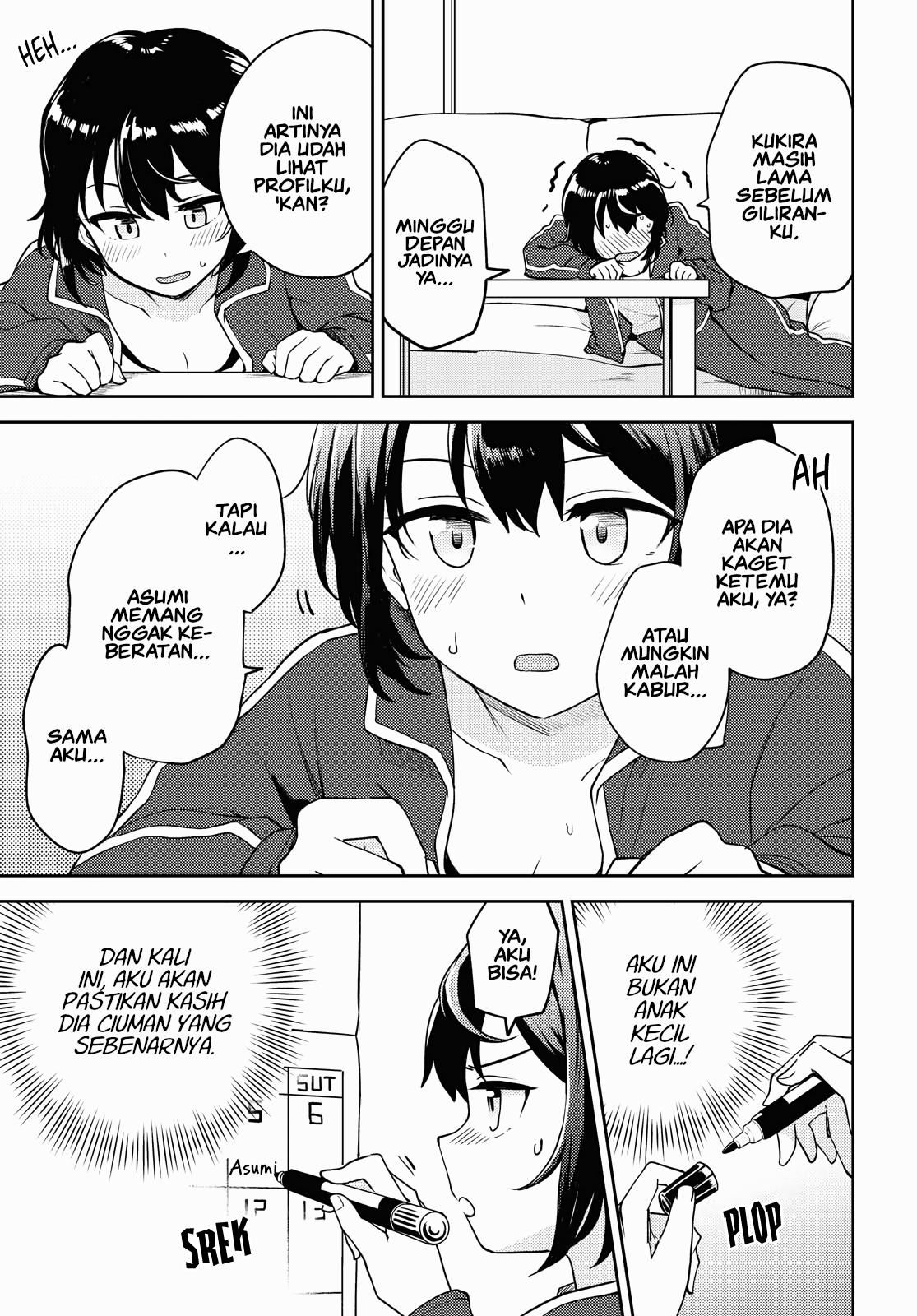 Asumi-chan wa Les Fuuzoku ni Kyoumi ga Arimasu! Chapter 6