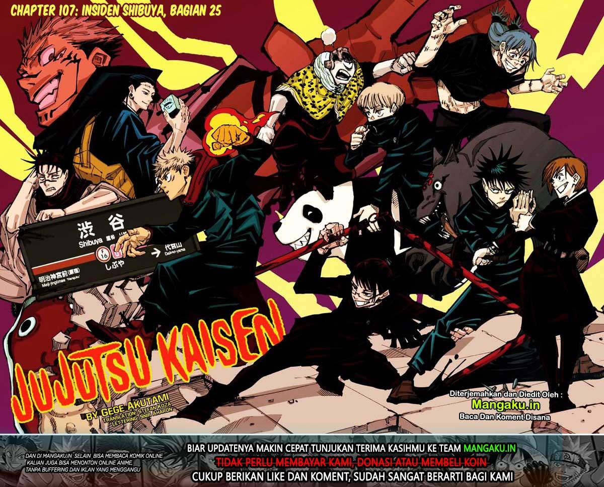 Jujutsu Kaisen Chapter 107