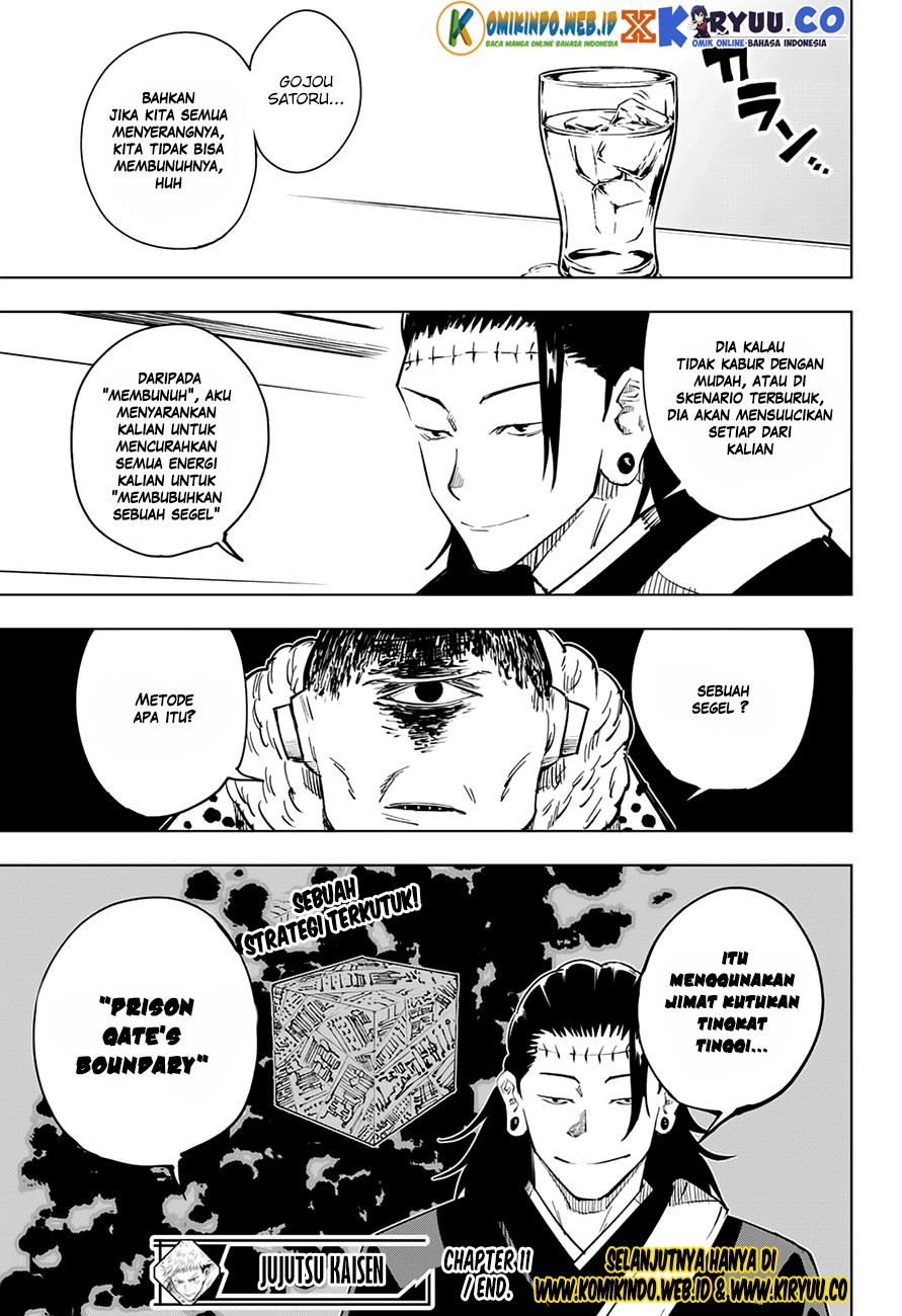 Jujutsu Kaisen Chapter 11