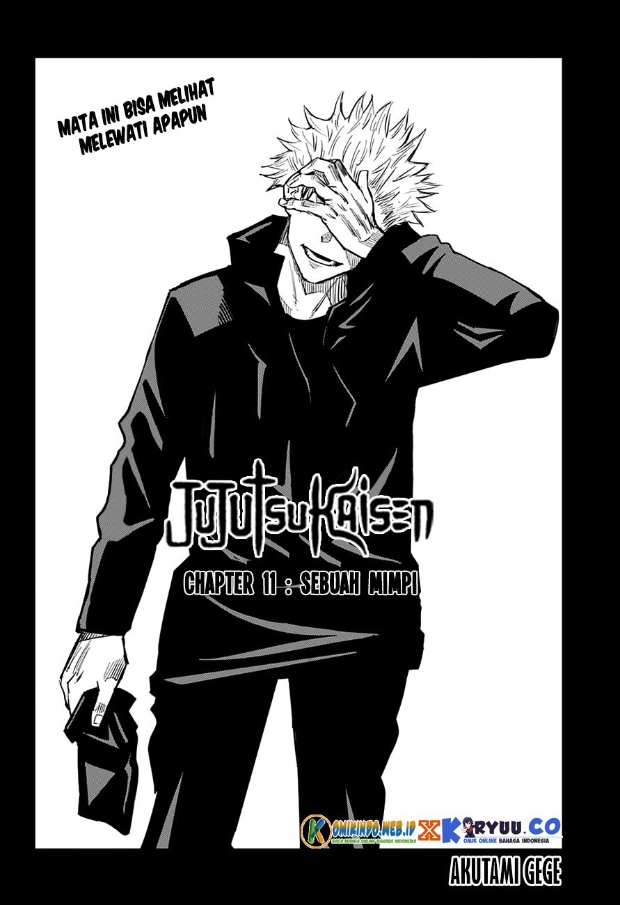 Jujutsu Kaisen Chapter 11