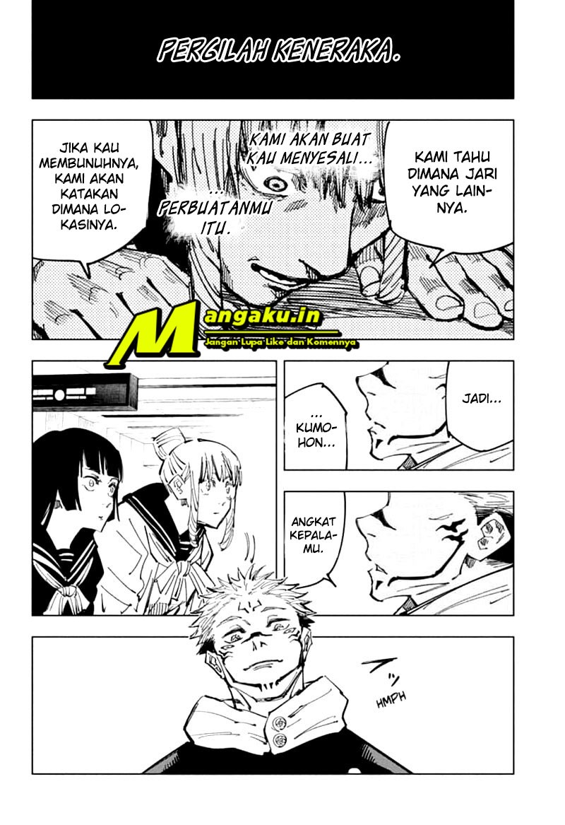 Jujutsu Kaisen Chapter 112