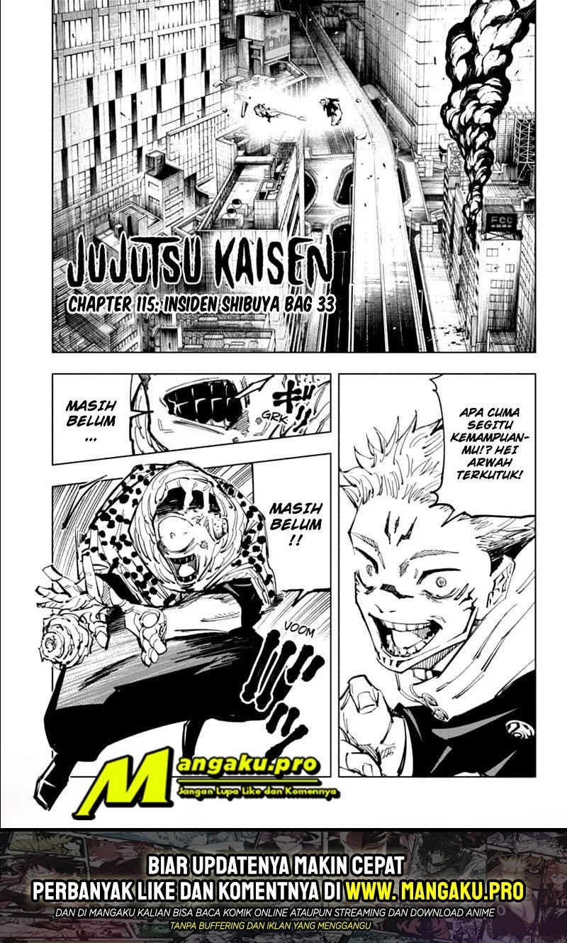 Jujutsu Kaisen Chapter 115