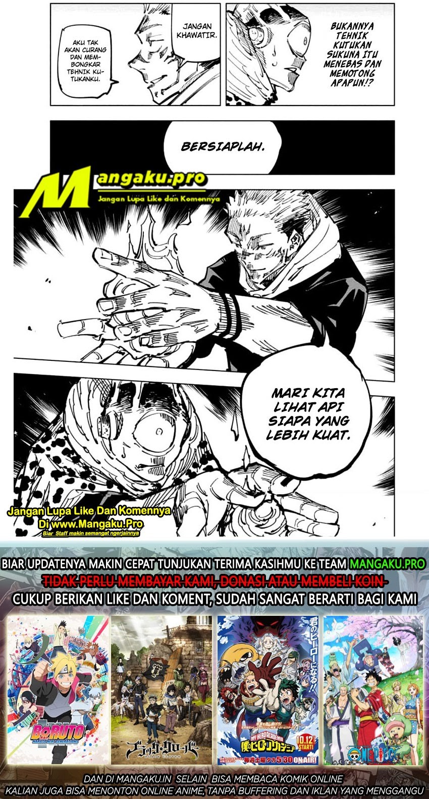 Jujutsu Kaisen Chapter 115