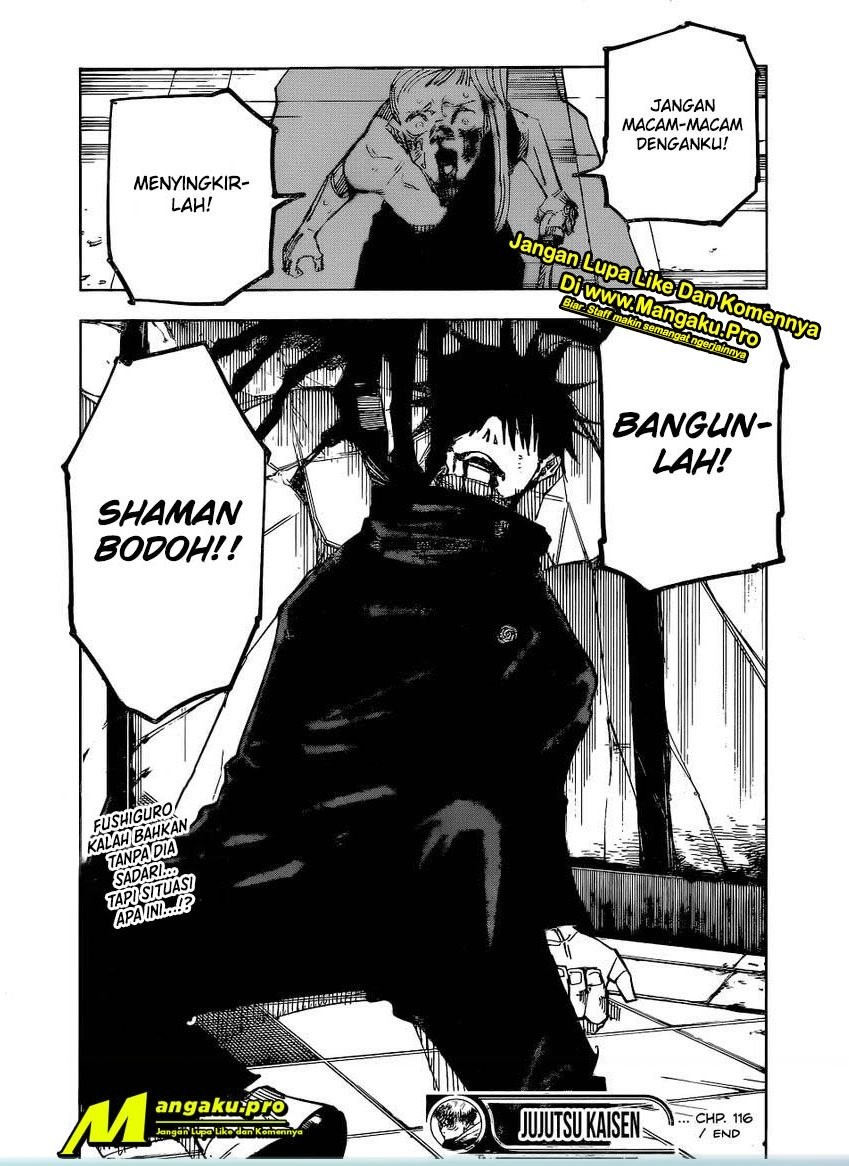 Jujutsu Kaisen Chapter 116