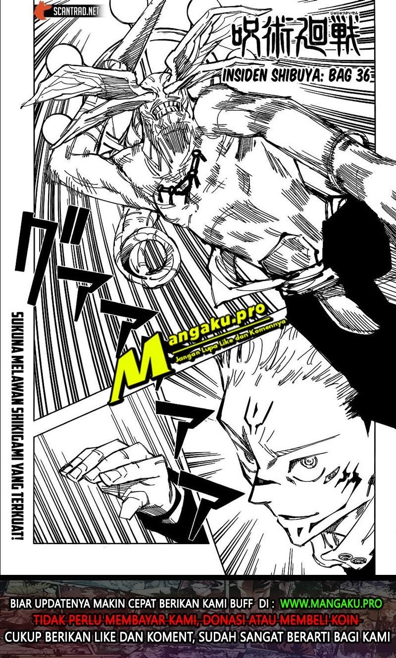 Jujutsu Kaisen Chapter 118