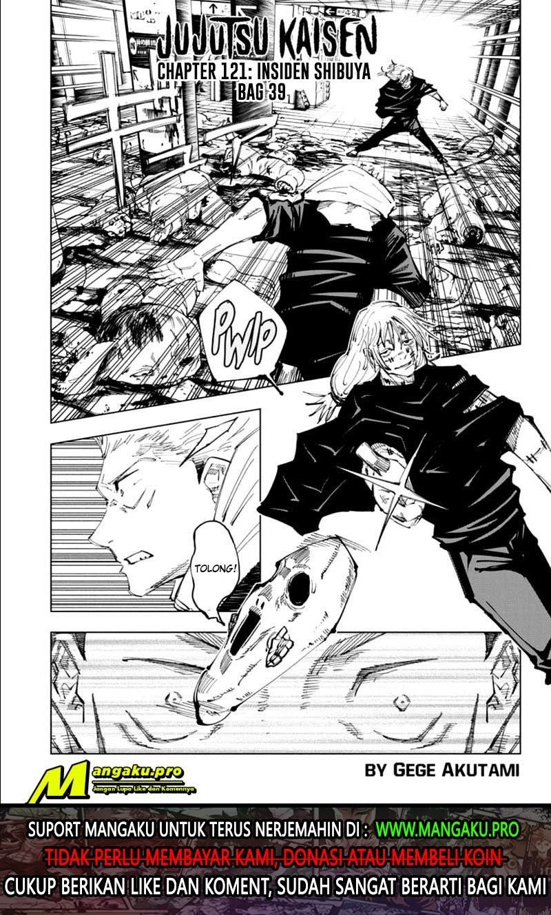 Jujutsu Kaisen Chapter 121