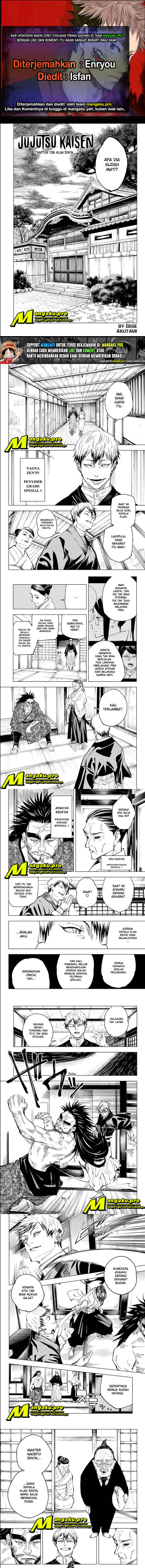 Jujutsu Kaisen Chapter 138