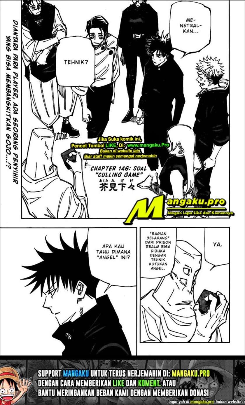 Jujutsu Kaisen Chapter 146