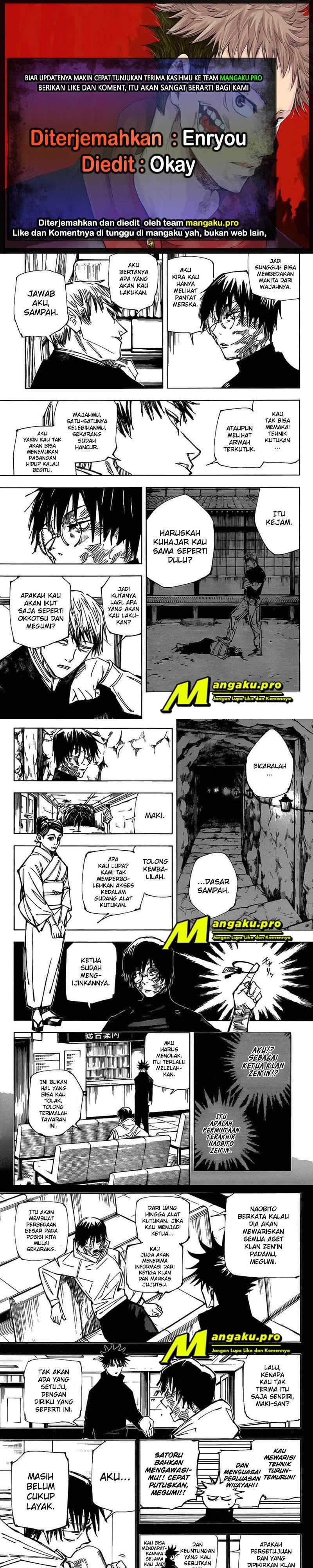 Jujutsu Kaisen Chapter 148