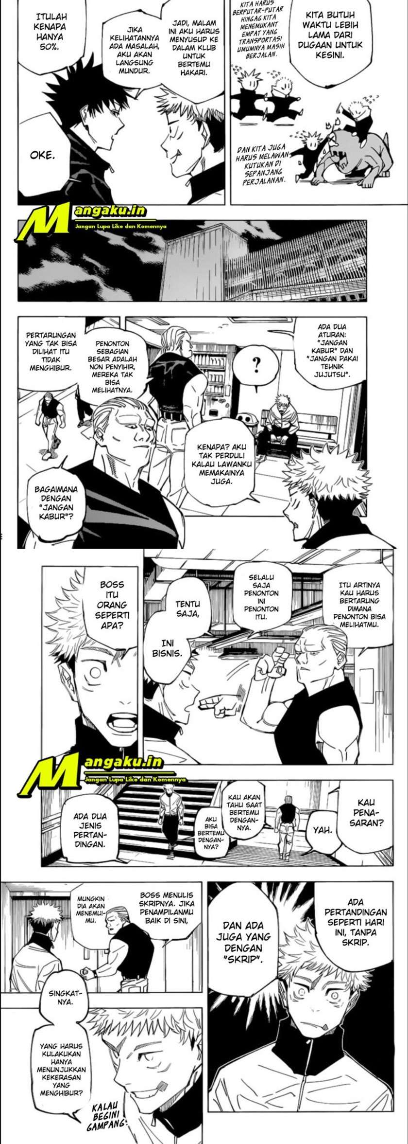 Jujutsu Kaisen Chapter 153