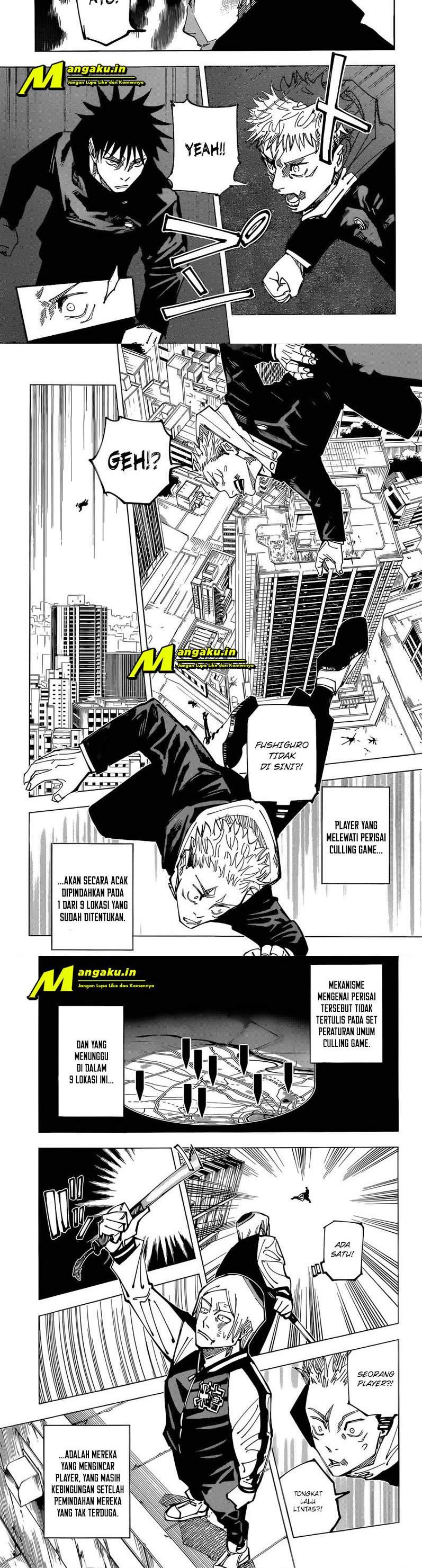 Jujutsu Kaisen Chapter 161